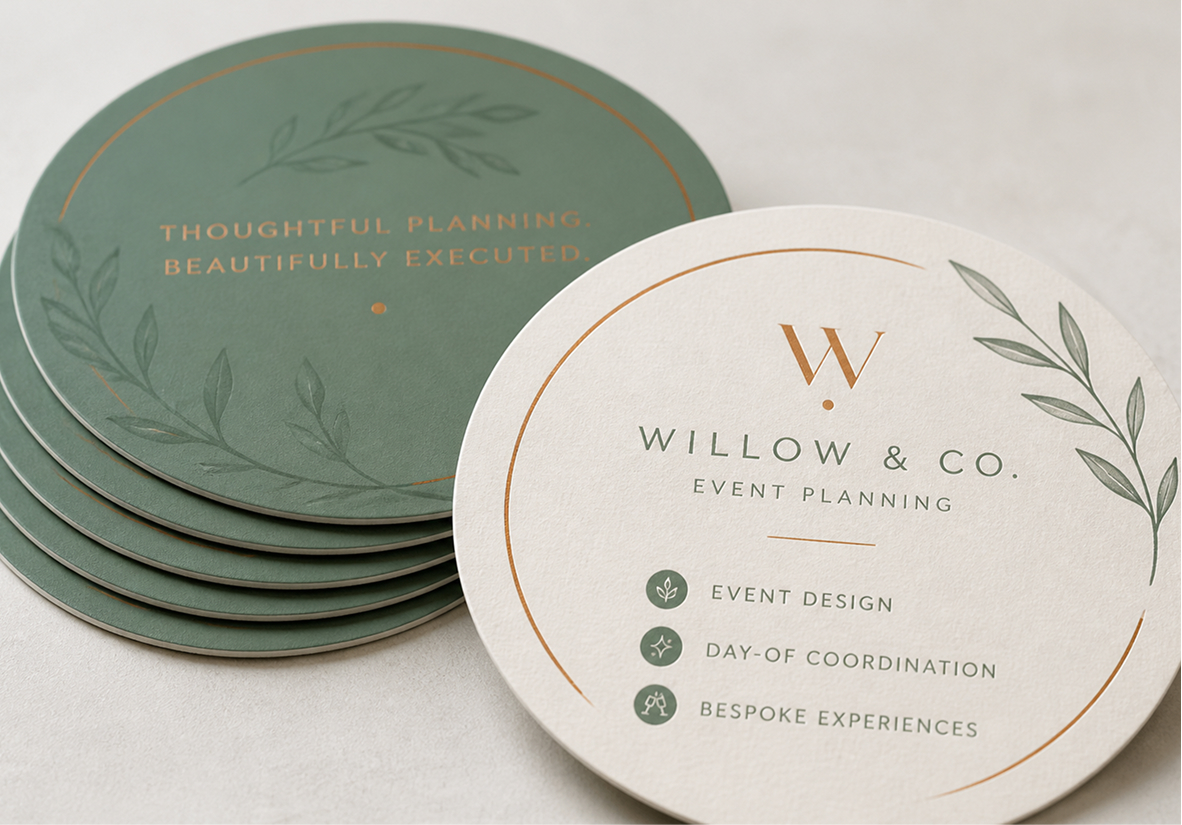Circle Business Cards