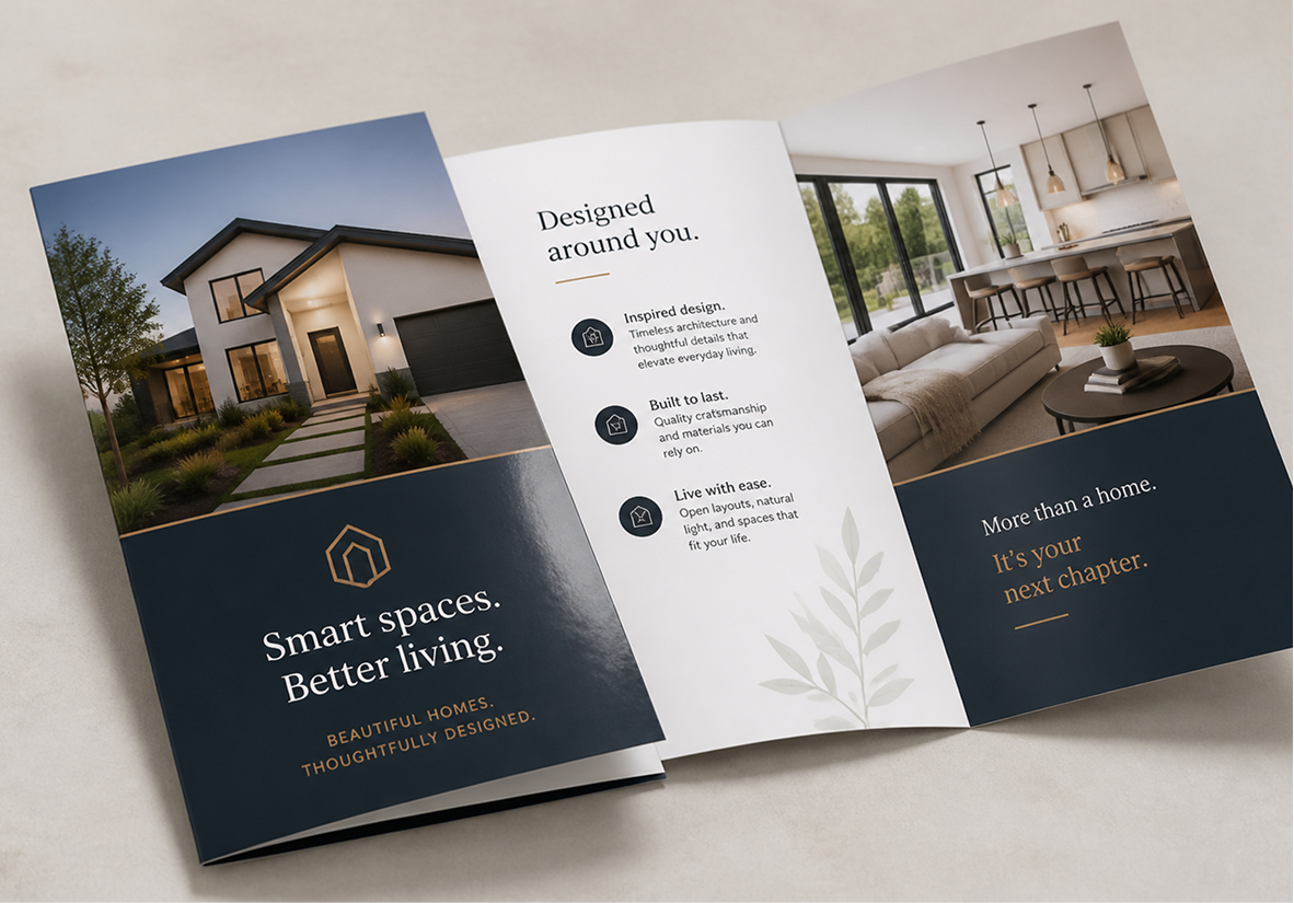 Direct Mail Half-Fold Brochures