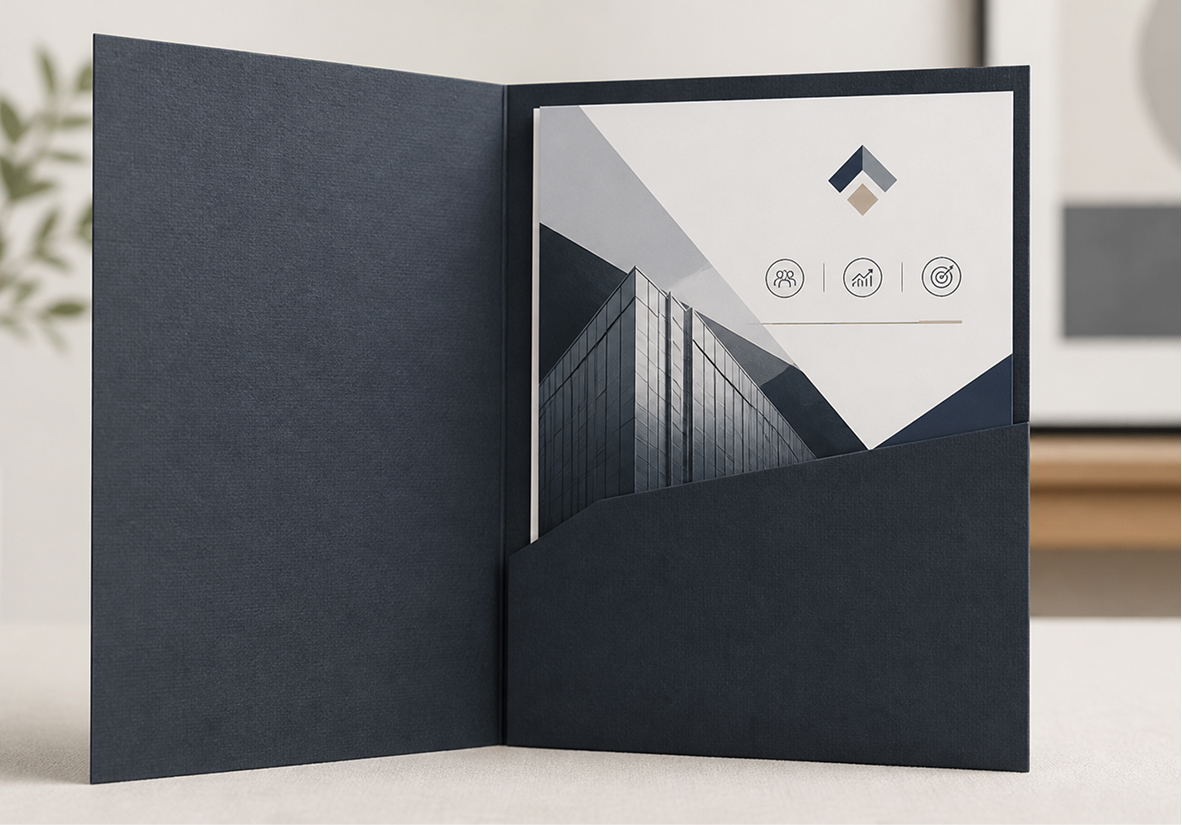Presentation Folders 9×12 Glueless