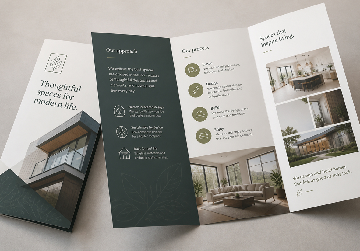 Specialty Fold Brochures