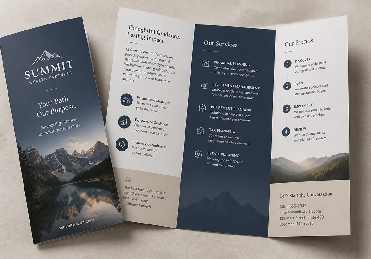 Z-Fold Brochures