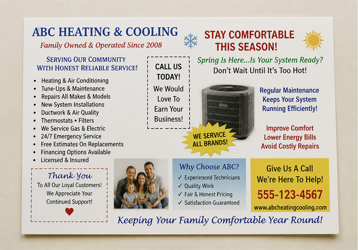 HVAC seasonal EDDM: the do-it-yourself version, before L&B