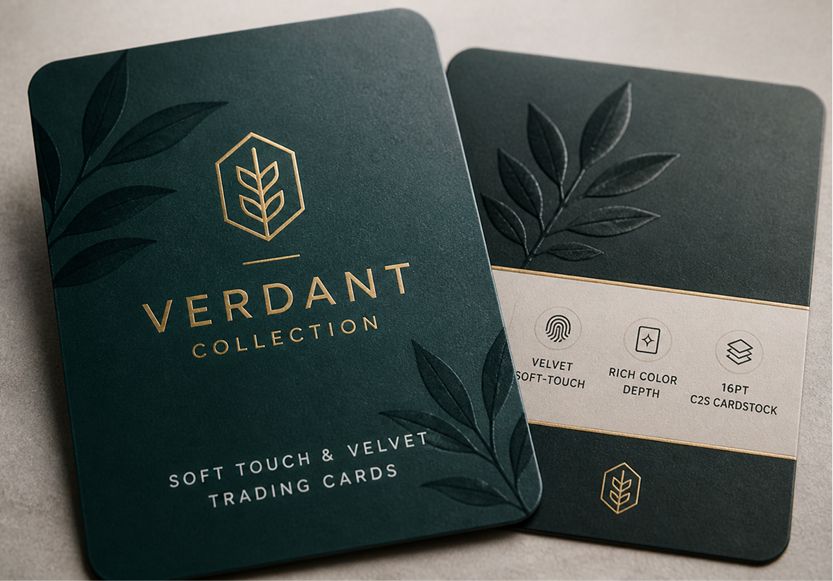 Suede & Velvet Trading Cards