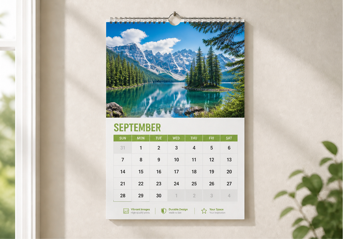 8.5×11" Wall Calendars