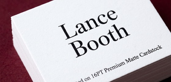 16PT Cardstock flyer finish